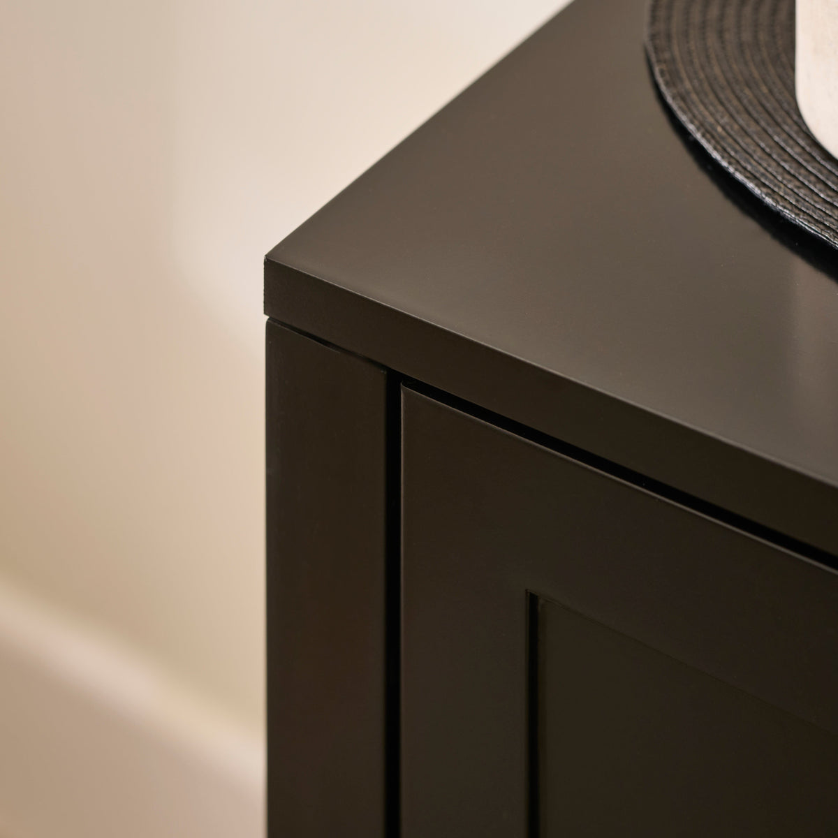 Charlie Noir Black Dressing Table - Laura James