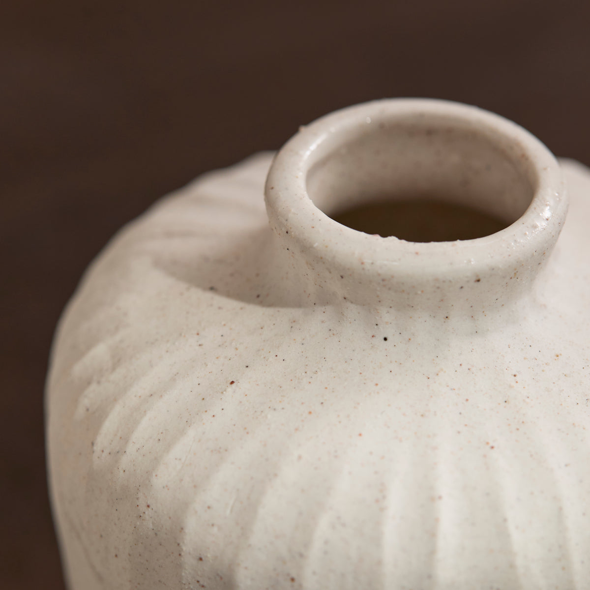Bayswater Set of 3 Ceramic Vase - Off White - Laura James