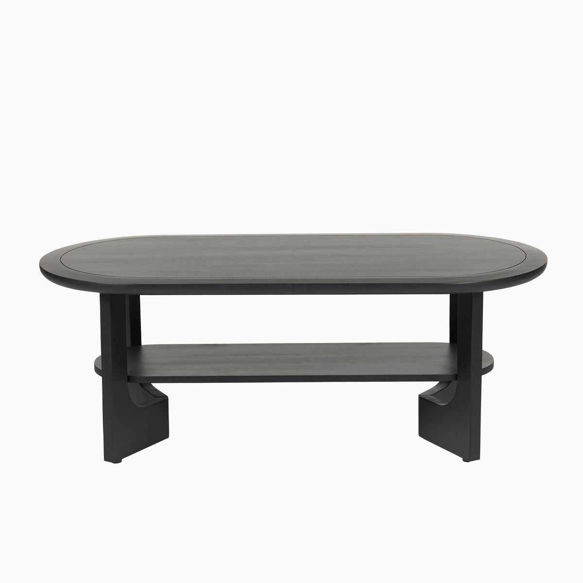 Delphi Black Acacia Coffee Table - Laura James