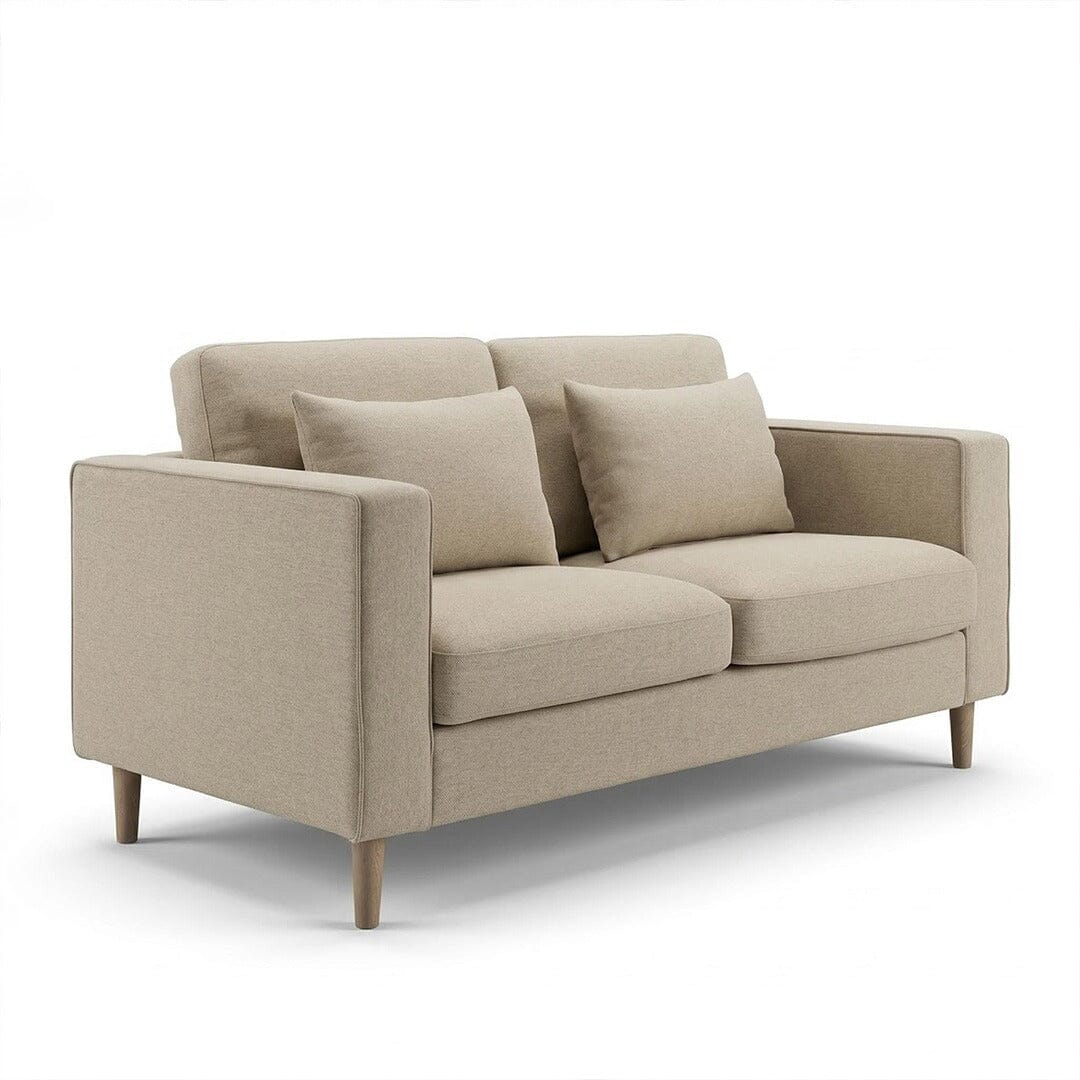 Emily Beige 2 Seater Sofa - Laura James