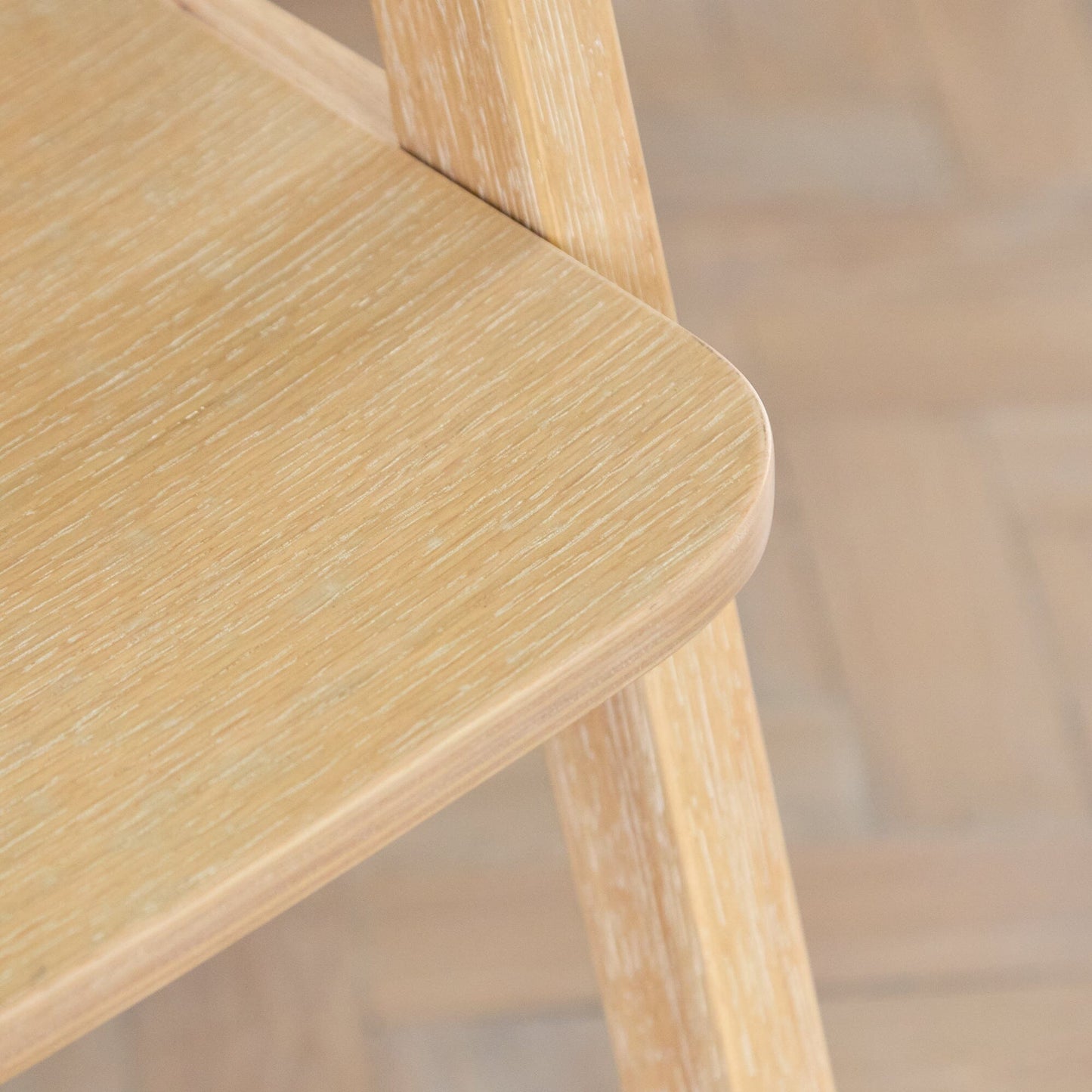 Ella Carver Chair - Set of 2 - Whitewash Oak - Laura James