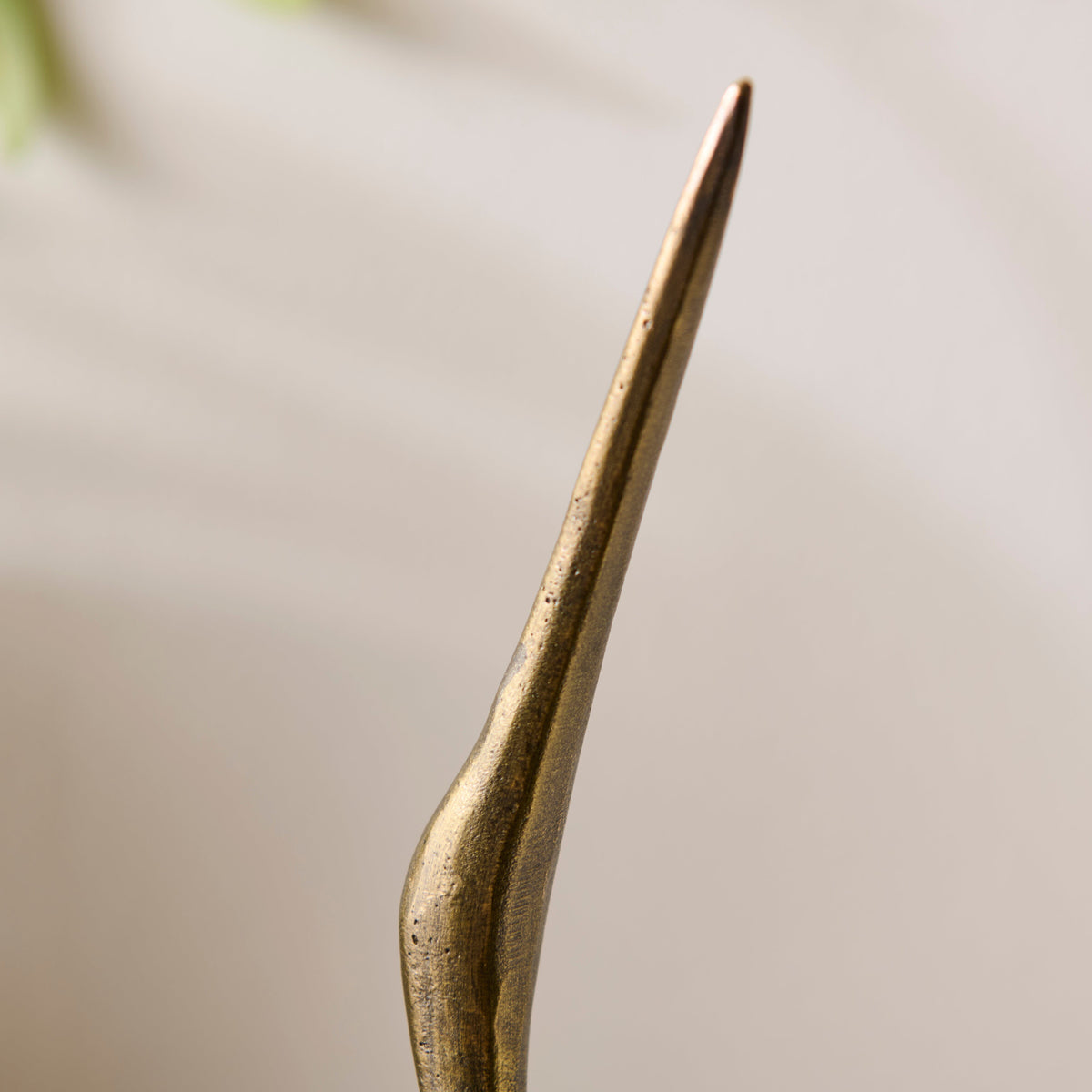 Elstead 41cm Metal Swan Ornament - Gold - Laura James