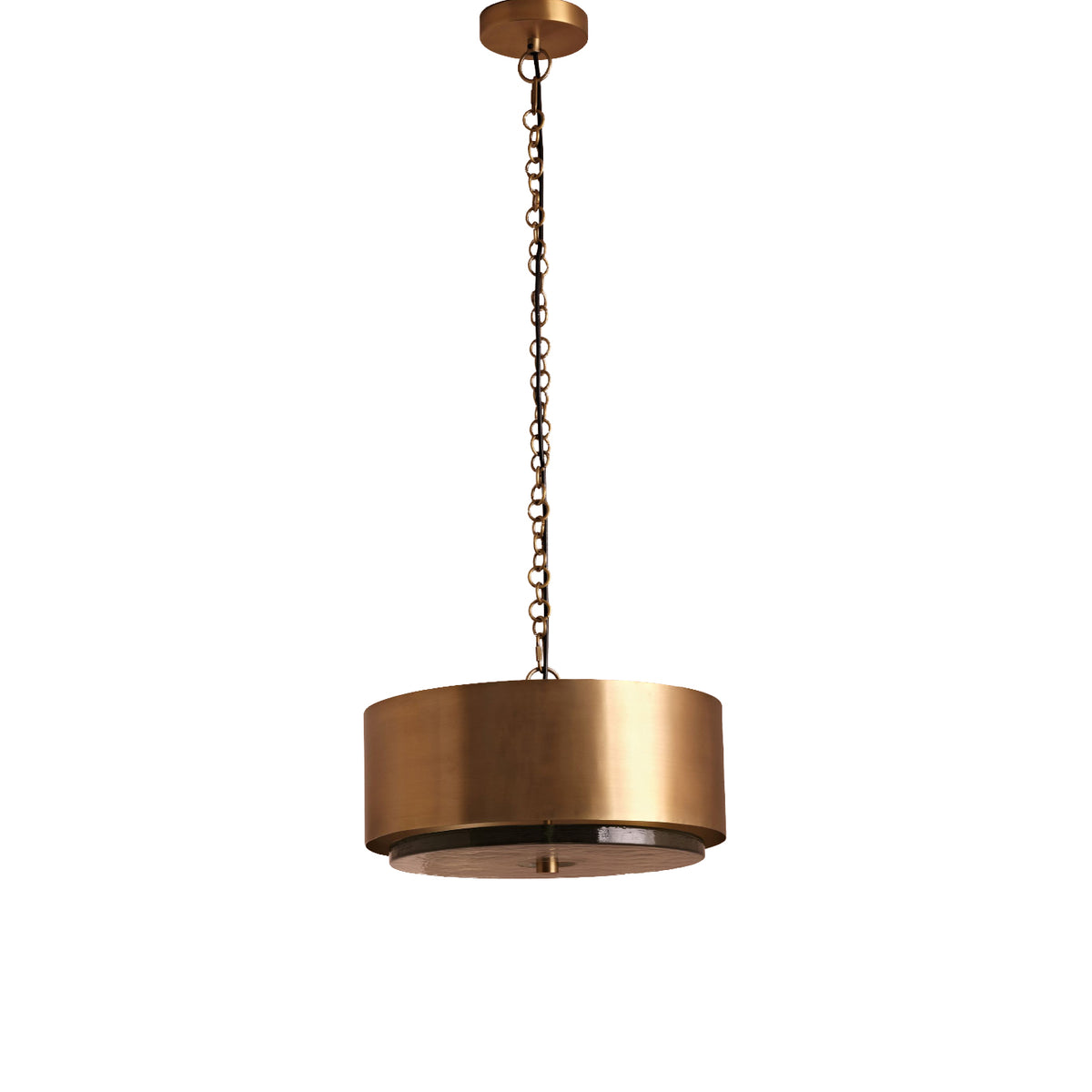 Elterwater 41cm Metal Pendant Light - Heirloom Brass - Laura James
