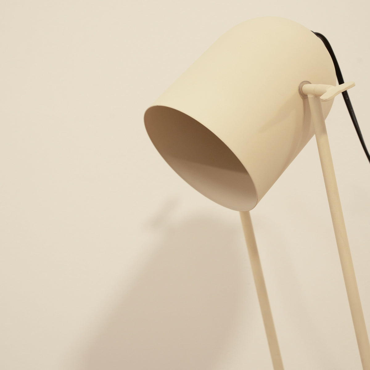 Eltham Taupe 42cm Metal Desk Lamp - Laura James