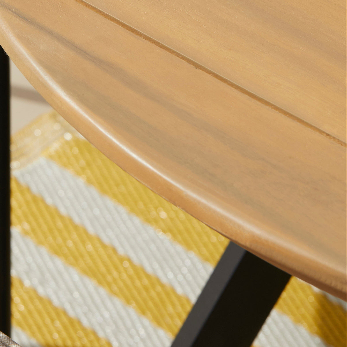OUTLET - Hemsby 200x290cm Garden Rug - Yellow