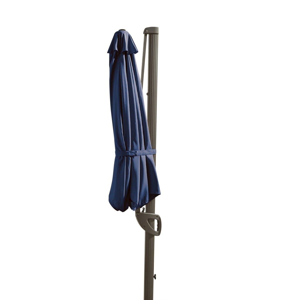 Fira Dark Blue Parasol - 2.5m Square Cantilever - Laura James