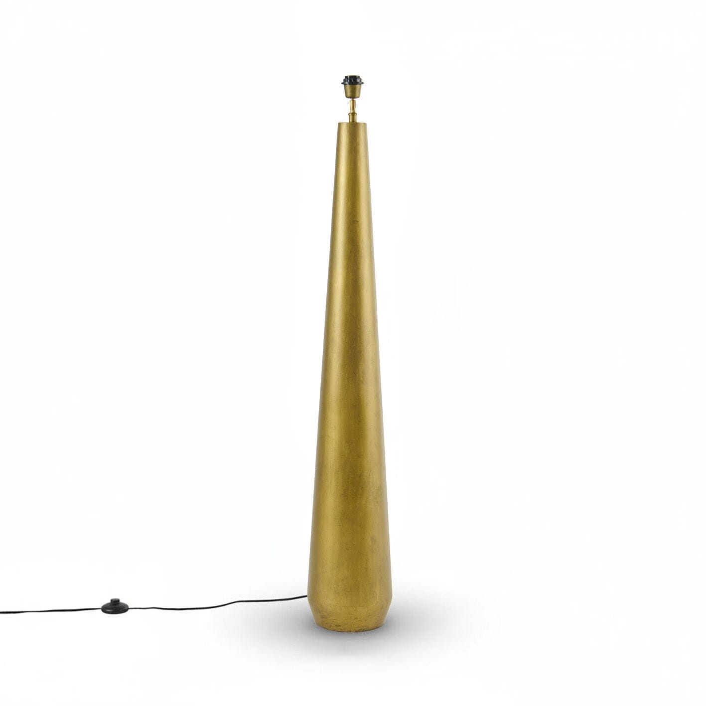 Foxcote Gold Metal Floor Lamp Base - 129cm - Laura James