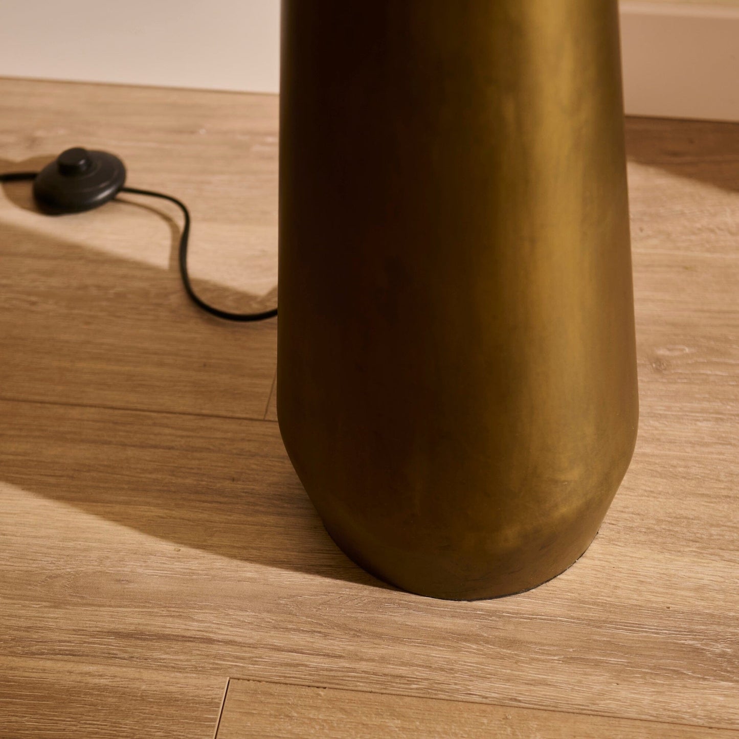 Foxcote Gold Metal Floor Lamp Base - 129cm - Laura James