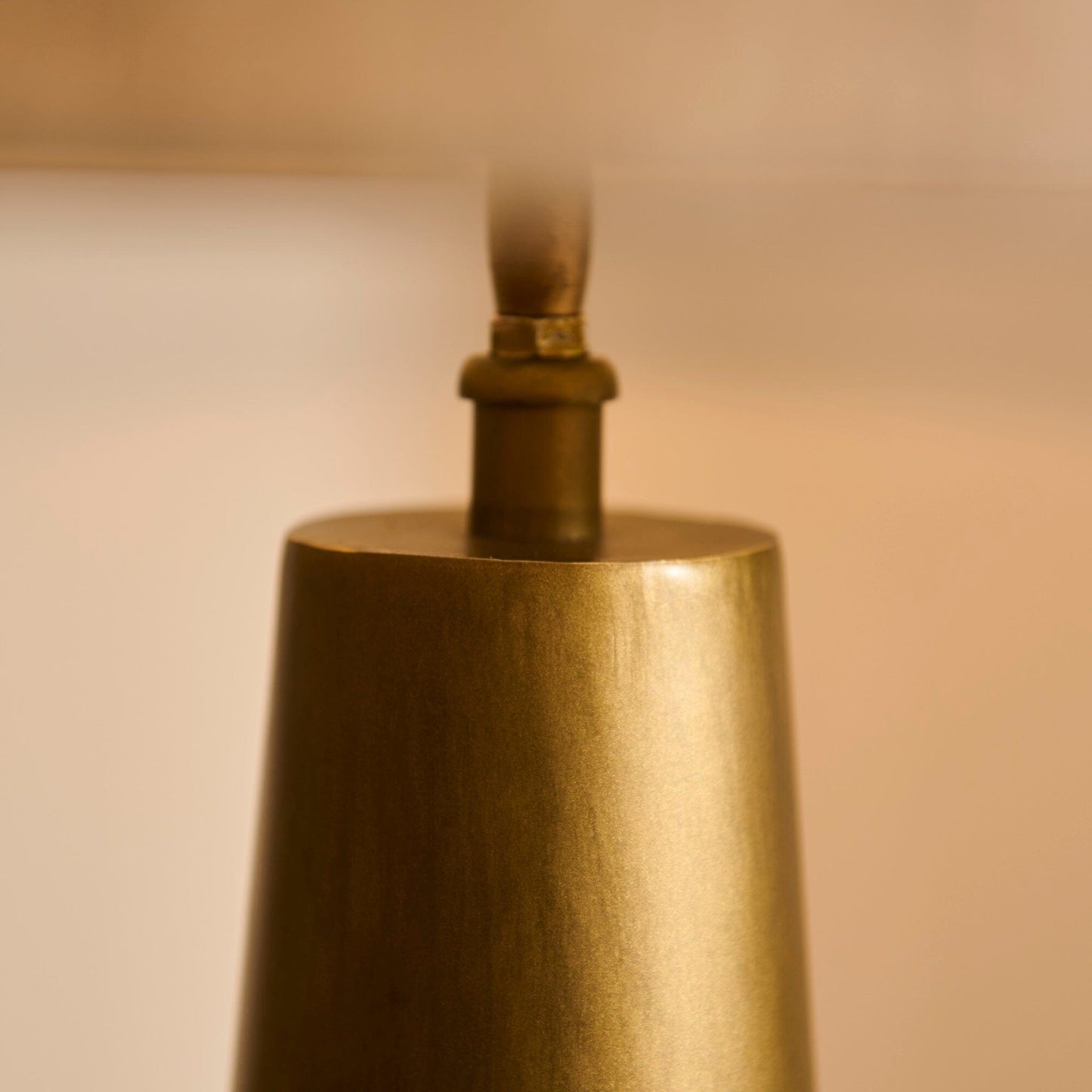 Foxcote Gold Metal Floor Lamp Base - 129cm - Laura James