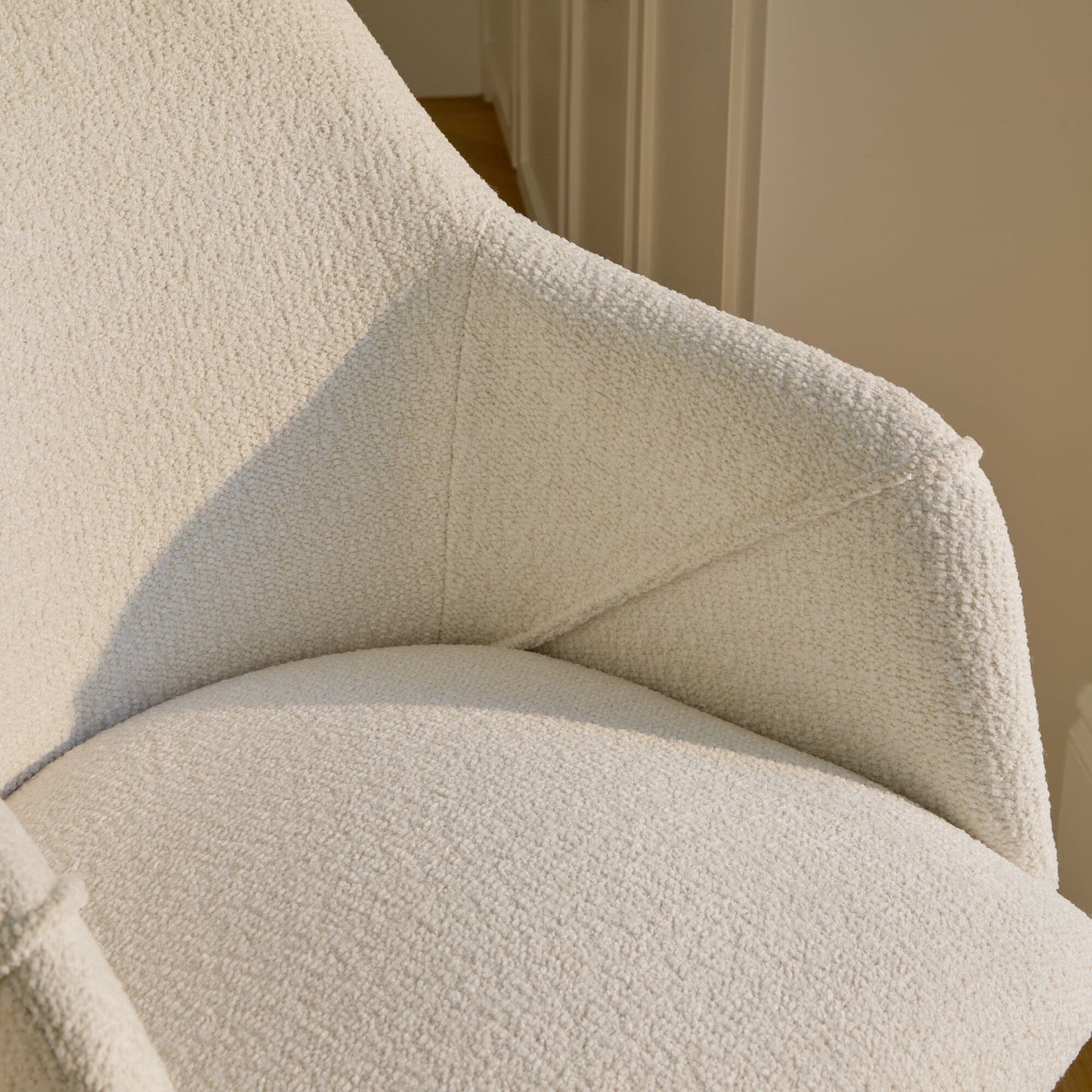 Freya Boucle Office Chair - Laura James