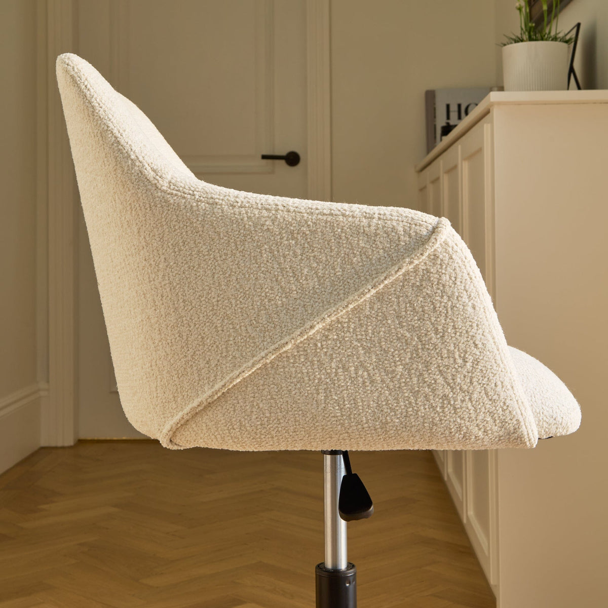 Freya Boucle Office Chair - Laura James