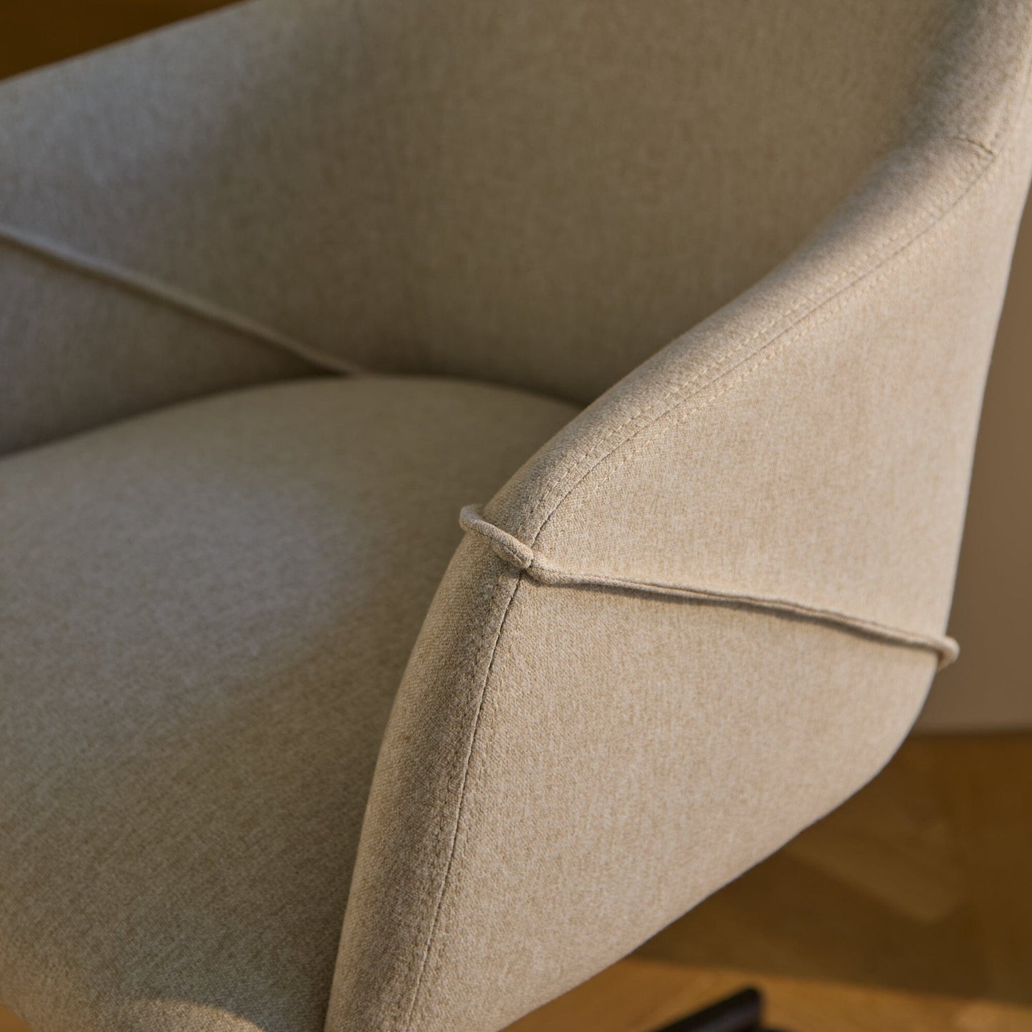 Freya Sand Office Chair - Laura James