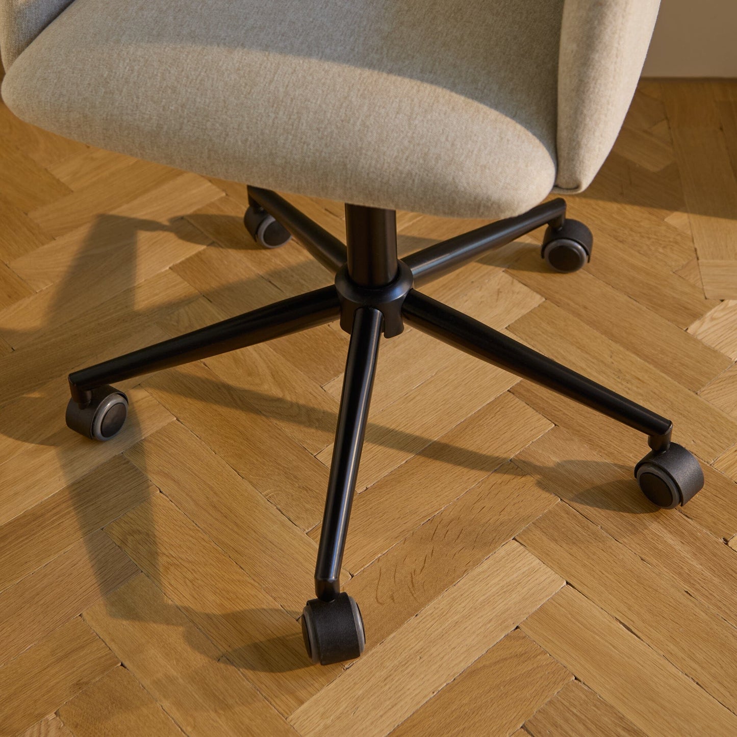 Freya Sand Office Chair - Laura James