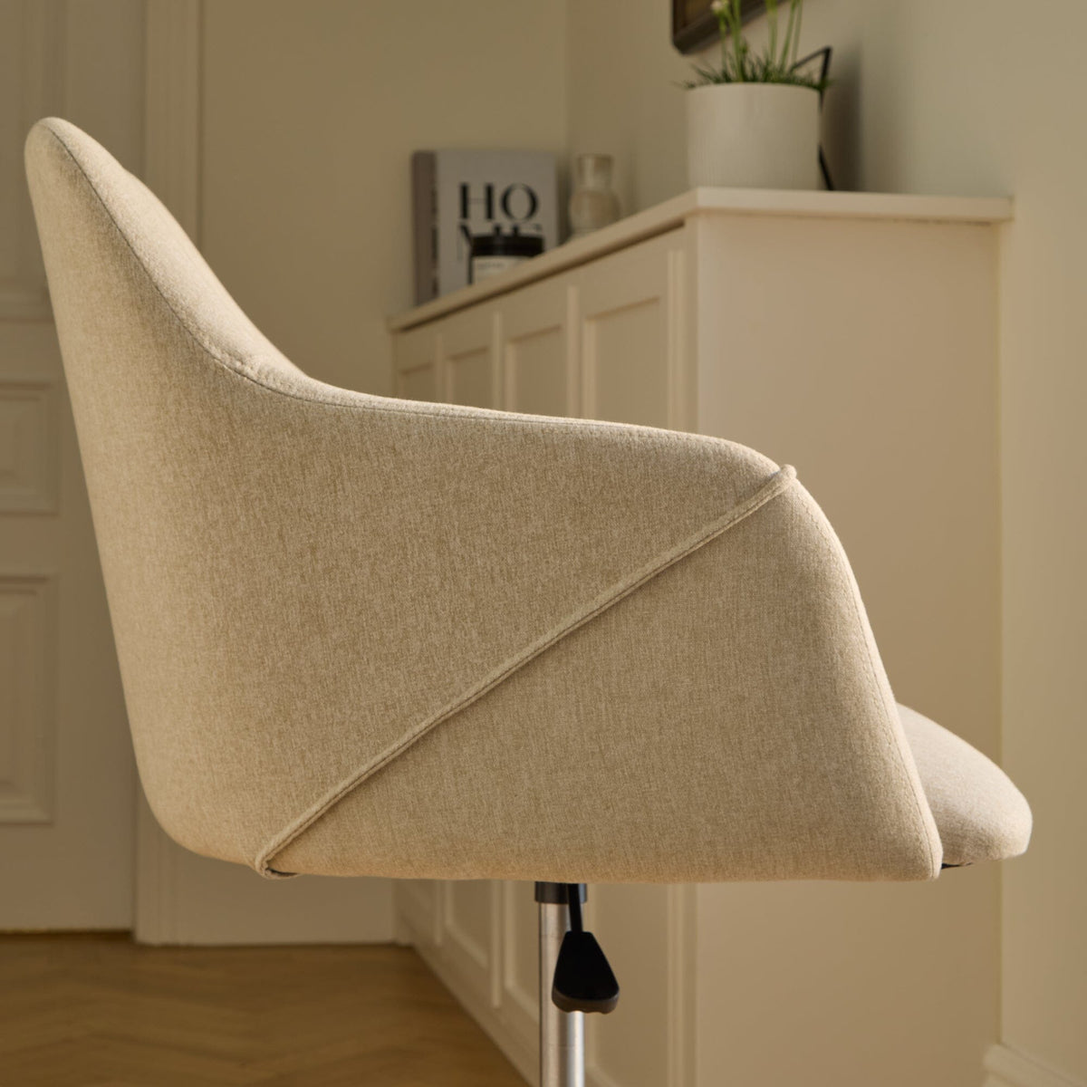 Freya Sand Office Chair - Laura James