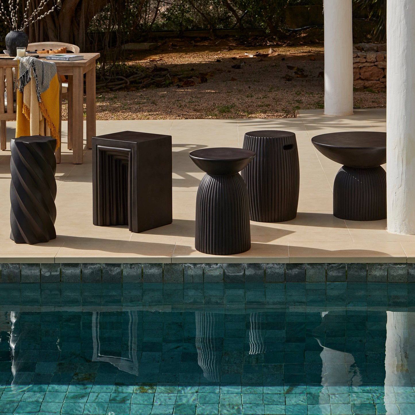 Black Garden Accessories - Laura James