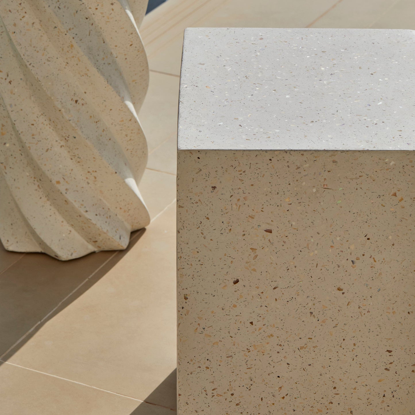 Paprika Mother of Pearl Terrazzo - Accessories - Laura James