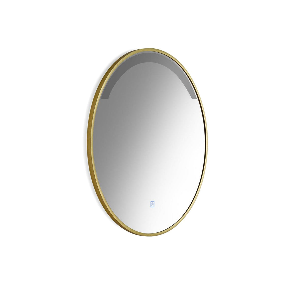Gold LED Bathroom Mirror - Laura James