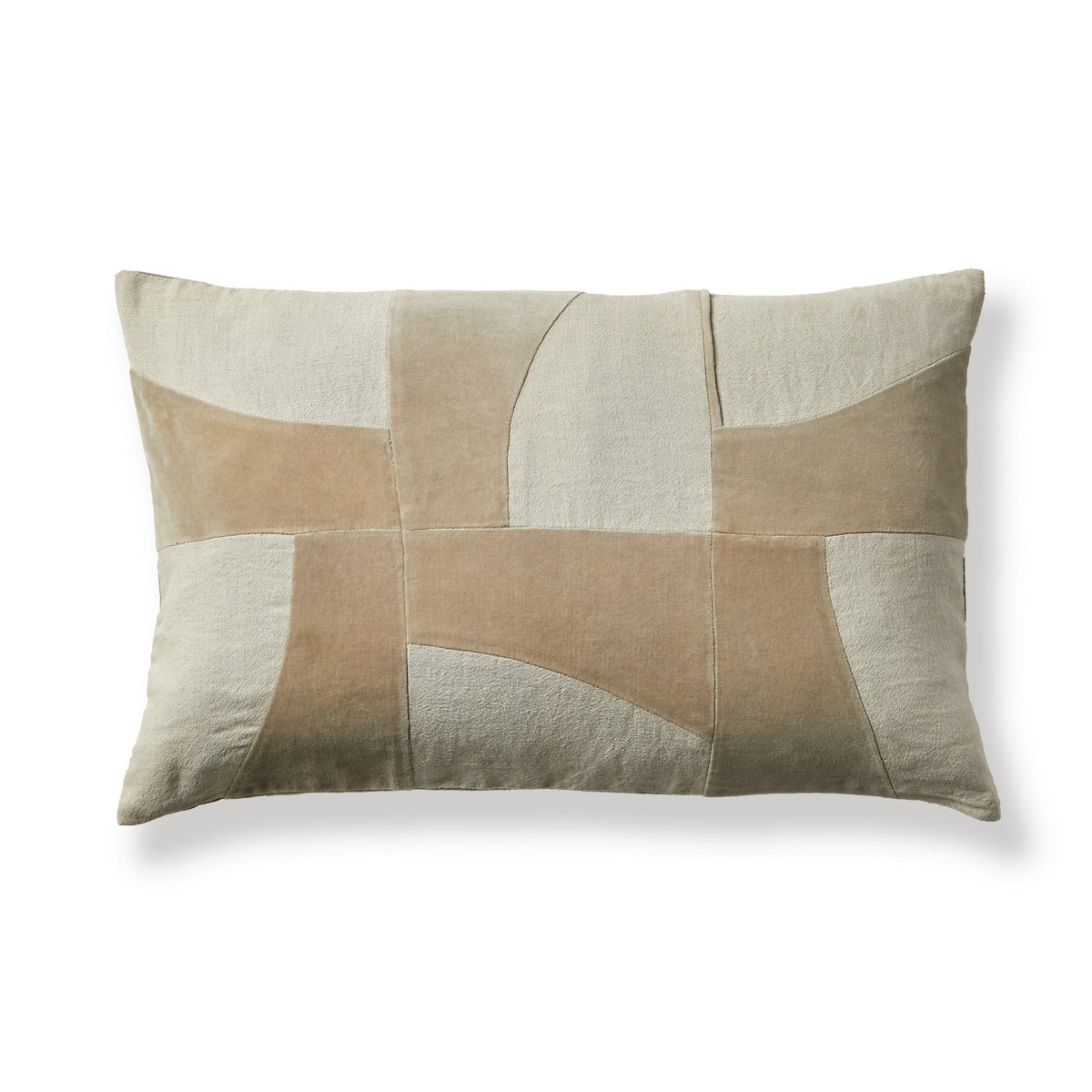Holbeck Clay 35x55cm Abstract Cushion Cover - Laura James