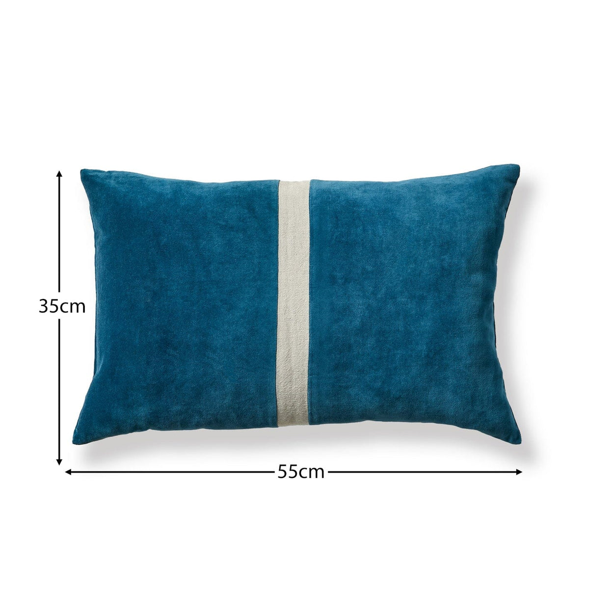 Holbeck 35x55cm Stripe Cushion Cover - Teal