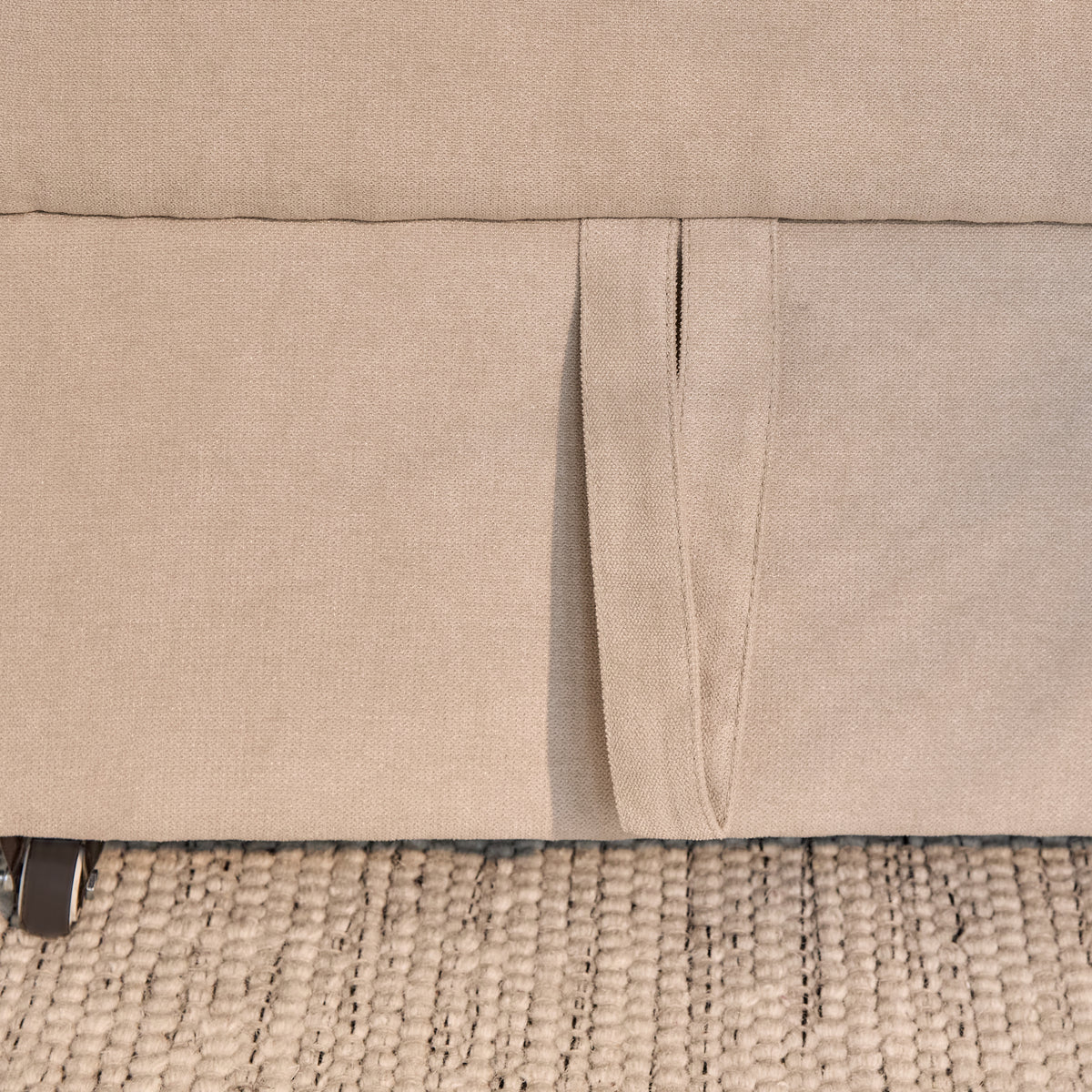 Hugo 3 Seater Sofa Bed - Warm Taupe - Laura James