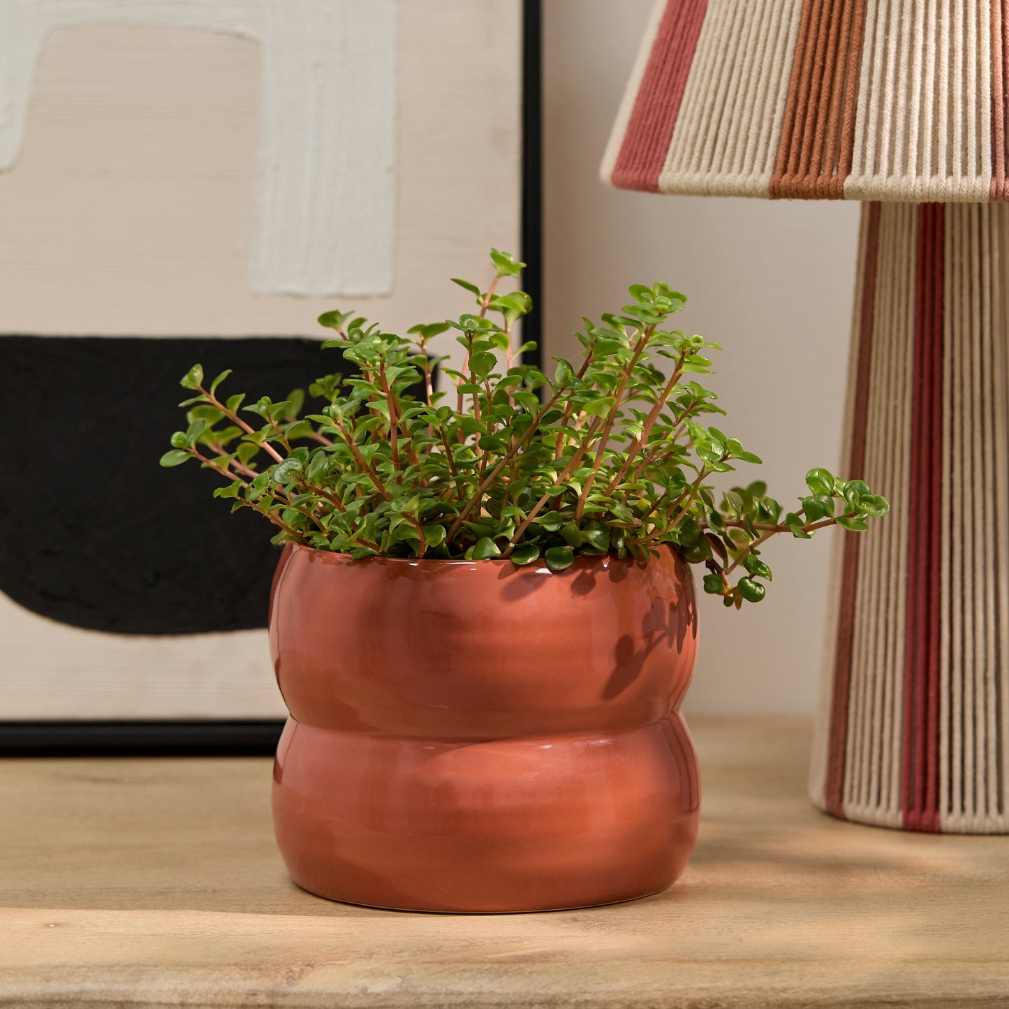 Harlesden 13cm Plant Pot - Paprika - Laura James