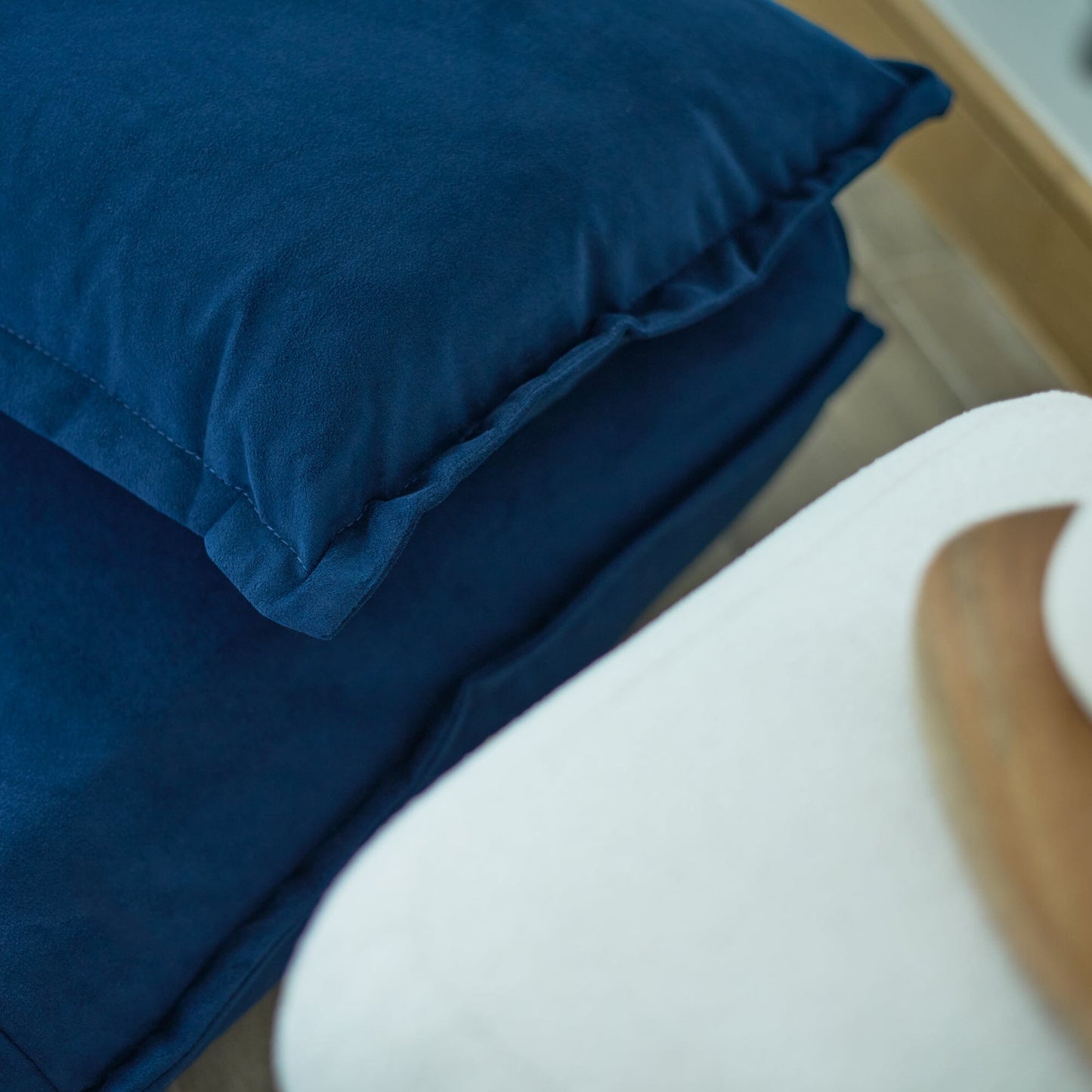 Harlow 2 Seater Double Sofa Bed - Ink Velvet - Laura James