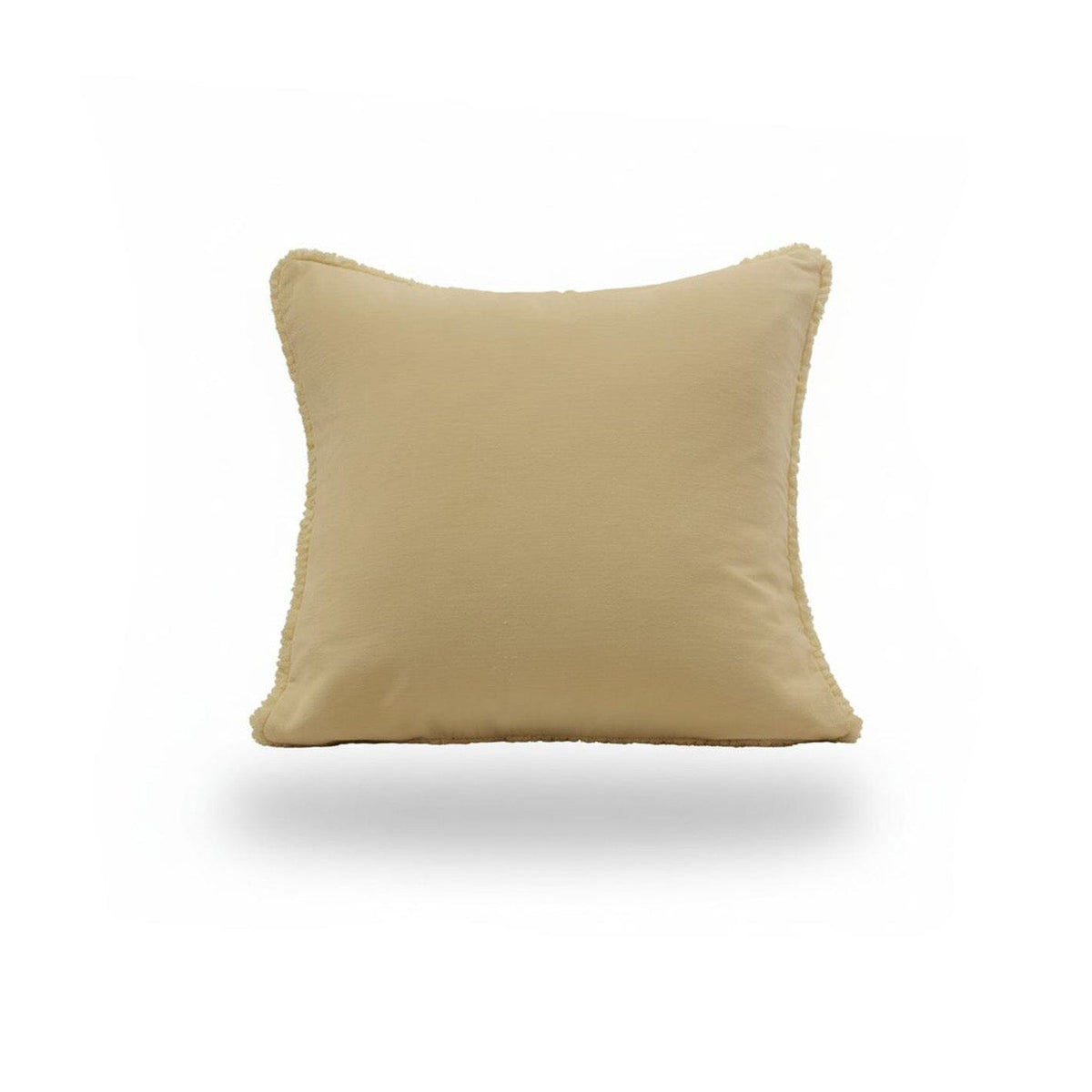 Hayes 45 x 45cm Velvet Cushion Cover - Clay Fringed - Laura James