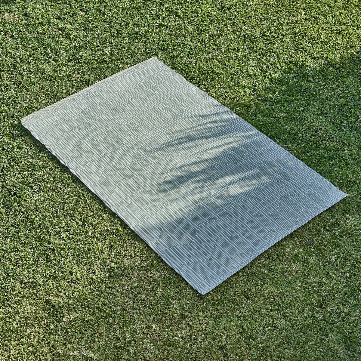 Hemsby 160x230cm Zig Zag Outdoor Rug - Olive - Laura James