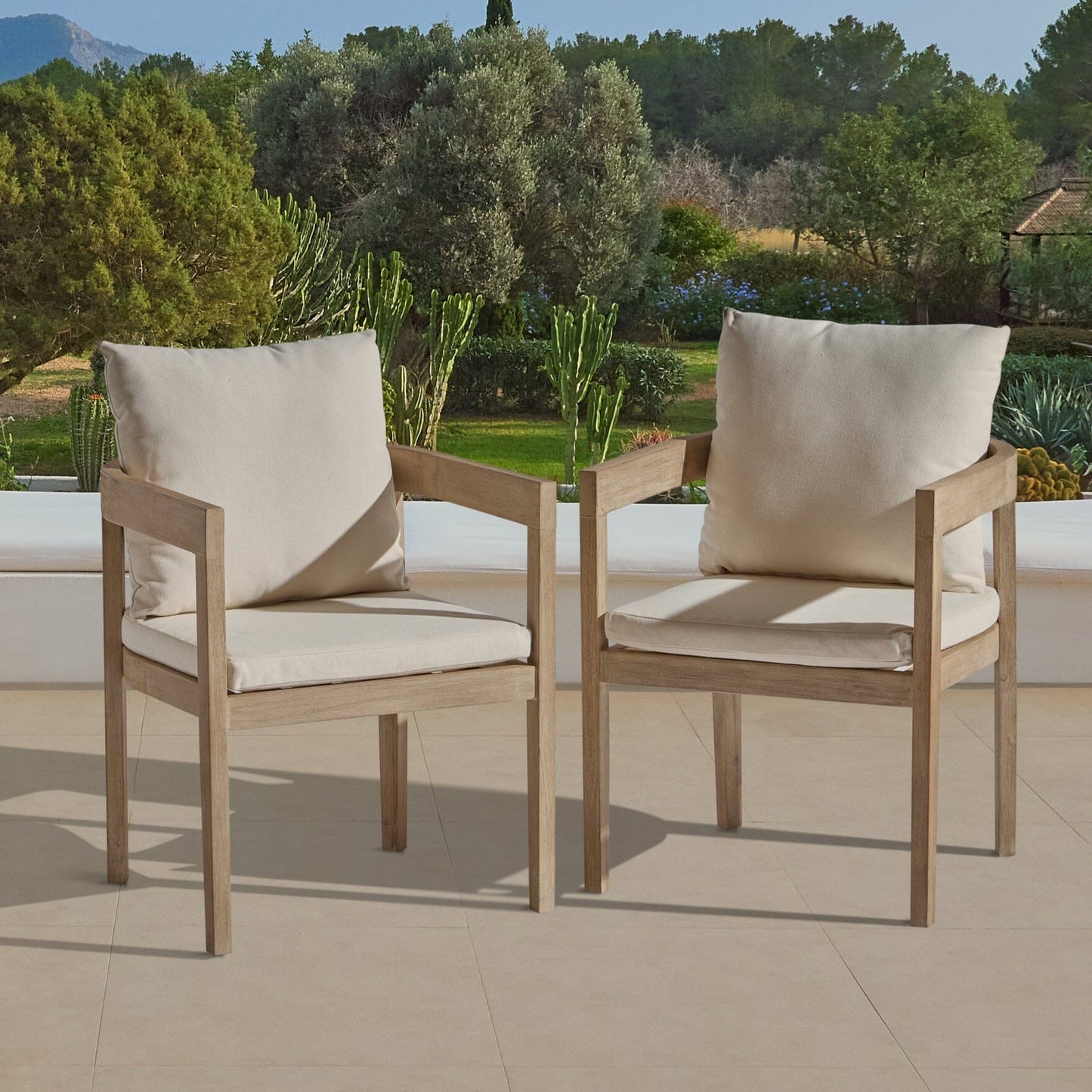 Imani Wooden Dining Chairs - Laura James