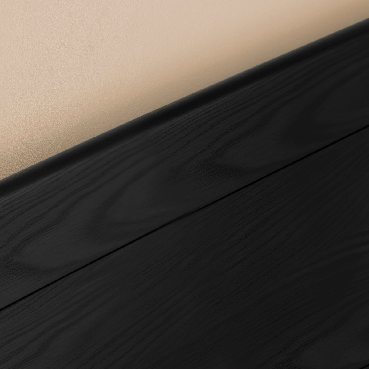 Ida Double Wooden Bed - Black Oak - Laura James
