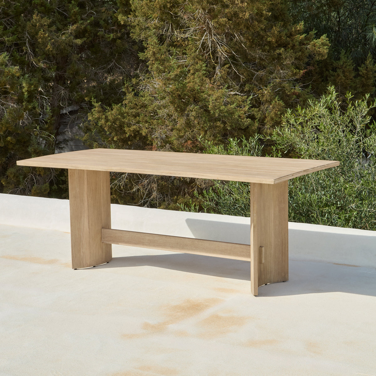 Imani Wooden Garden Coffee Table - Light Brush Acacia - Laura James