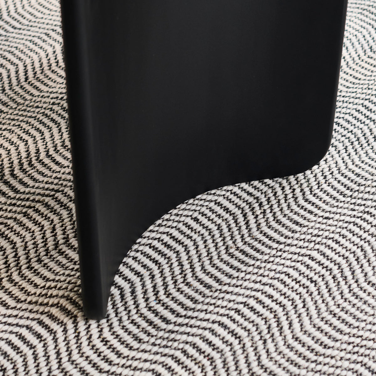 Imogen Jet Black Mango Wood Rectangular Dining Table - 190cm - Laura James