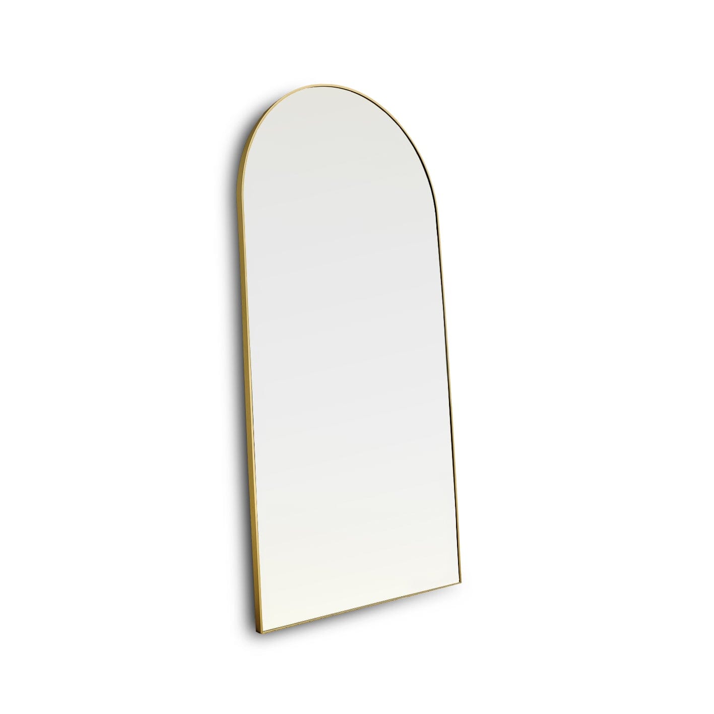 Ingham 180x90cm Full Length Arch Mirror - Gold - Laura James