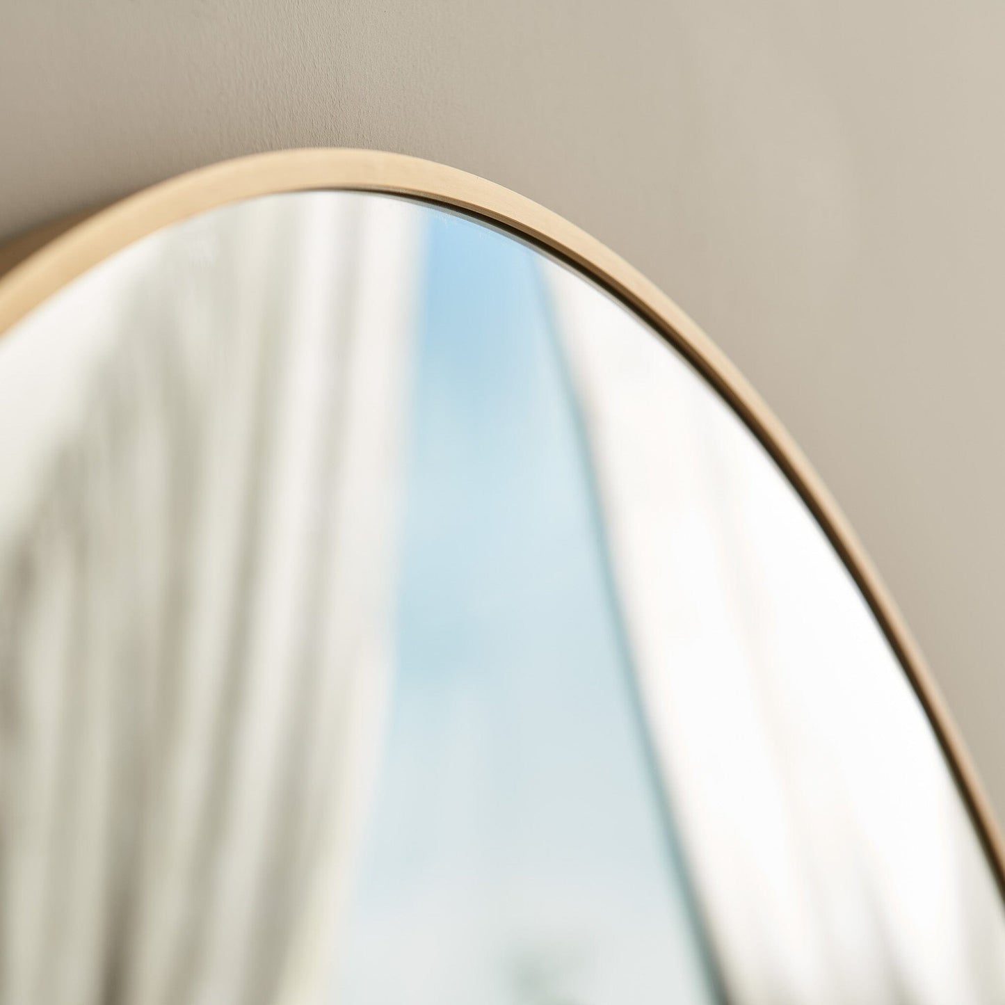 Ingham 180x90cm Full Length Arch Mirror - Gold - Laura James