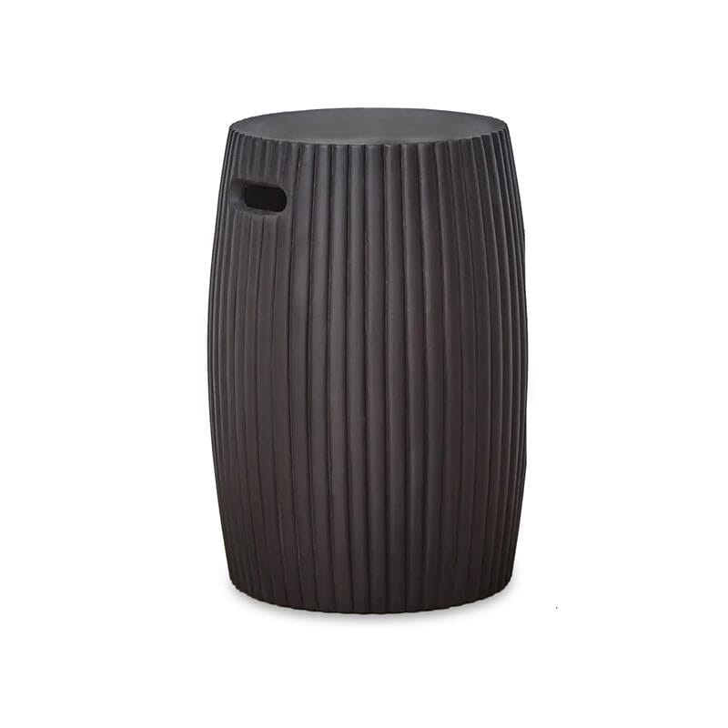 Jabari Small Black Side Table - Laura James