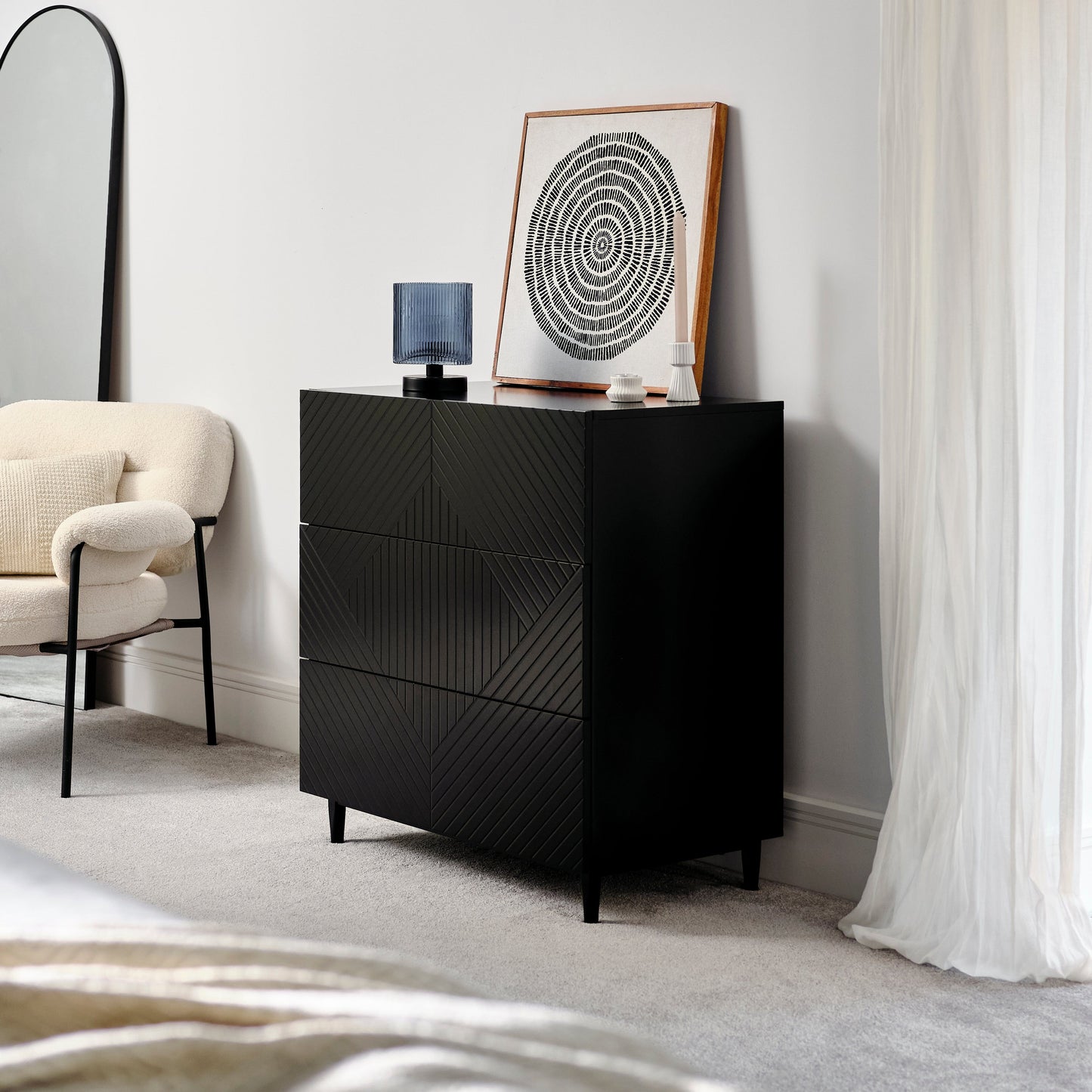 Jack 3 Chest Of Drawers - Laura James