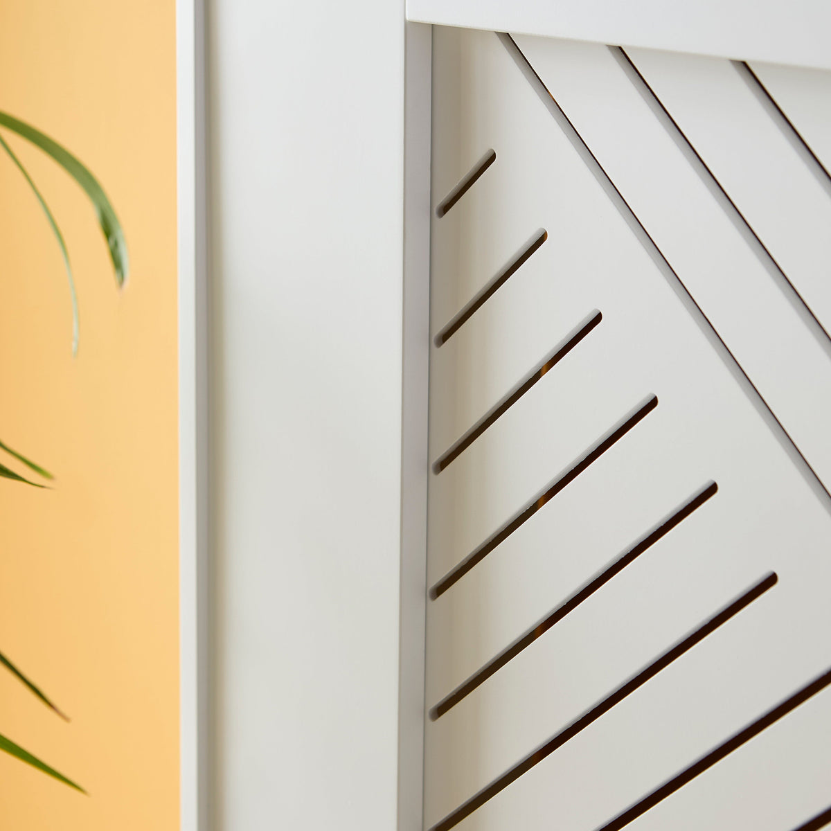 Jack Large Radiator Cover - White - Laura James