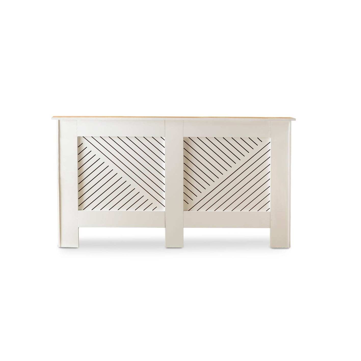 Jack Large White Radiator Cover - Laura James