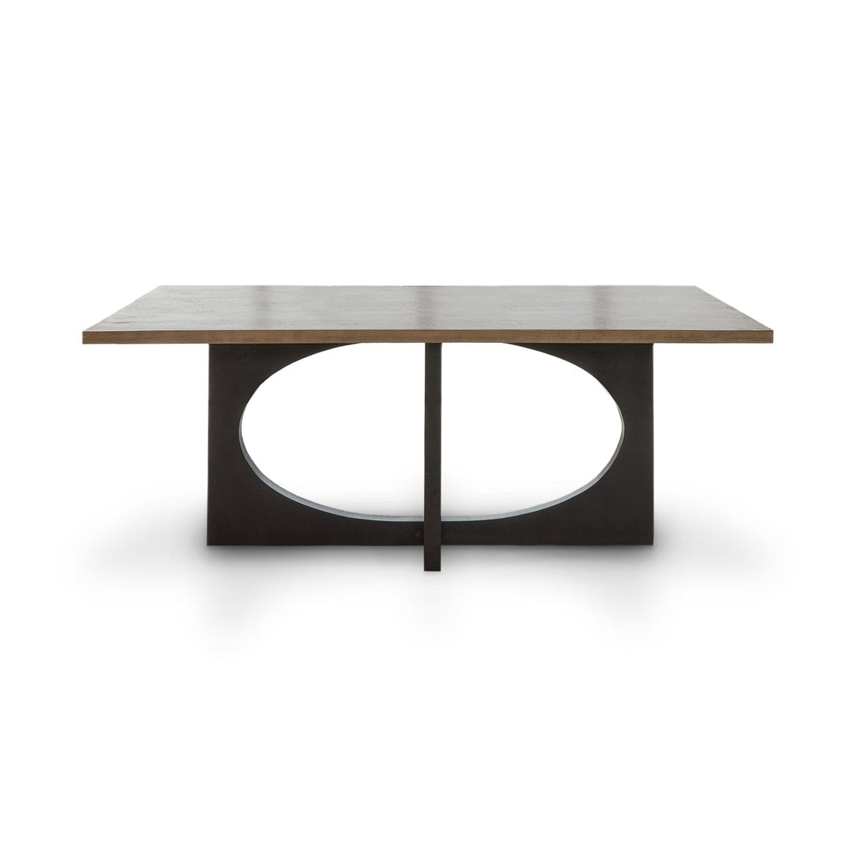 Jade Rectangular Chalked Mango Wood Dining Table - Laura James