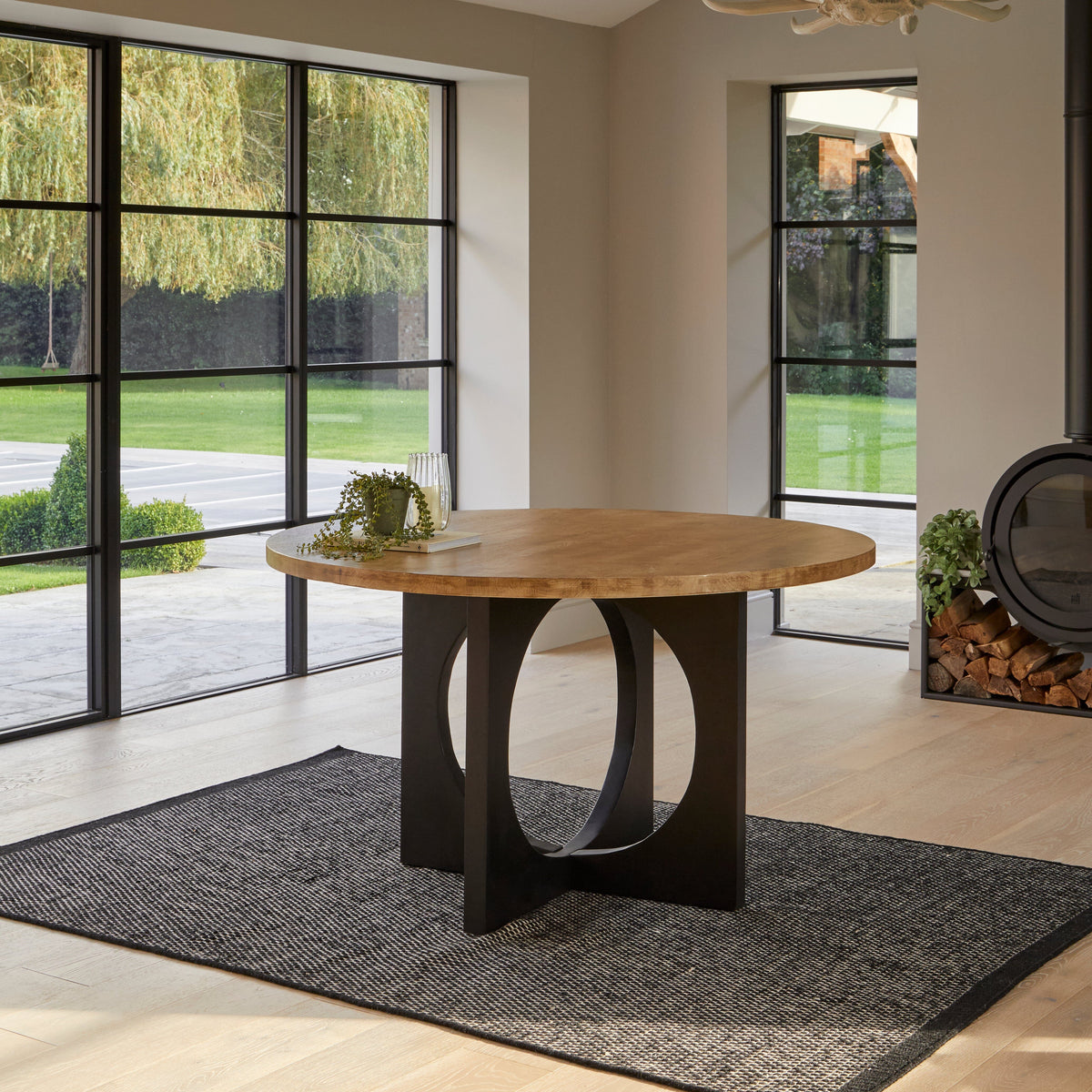 Jade Mango Wood Round Dining Table
- Laura James