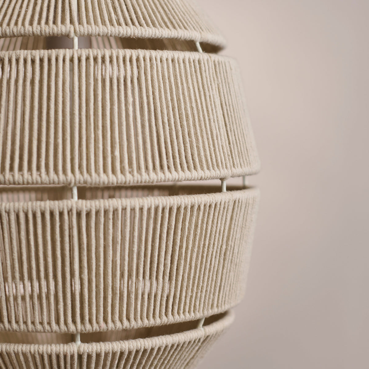 Kinston 40cm Pendant Shade - Off White - Laura James
