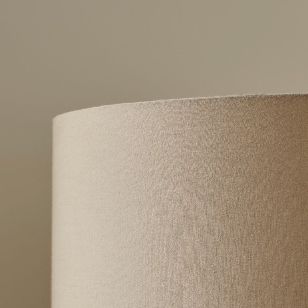 Alderton 40cm Cotton Lamp Shade - Taupe - Laura James