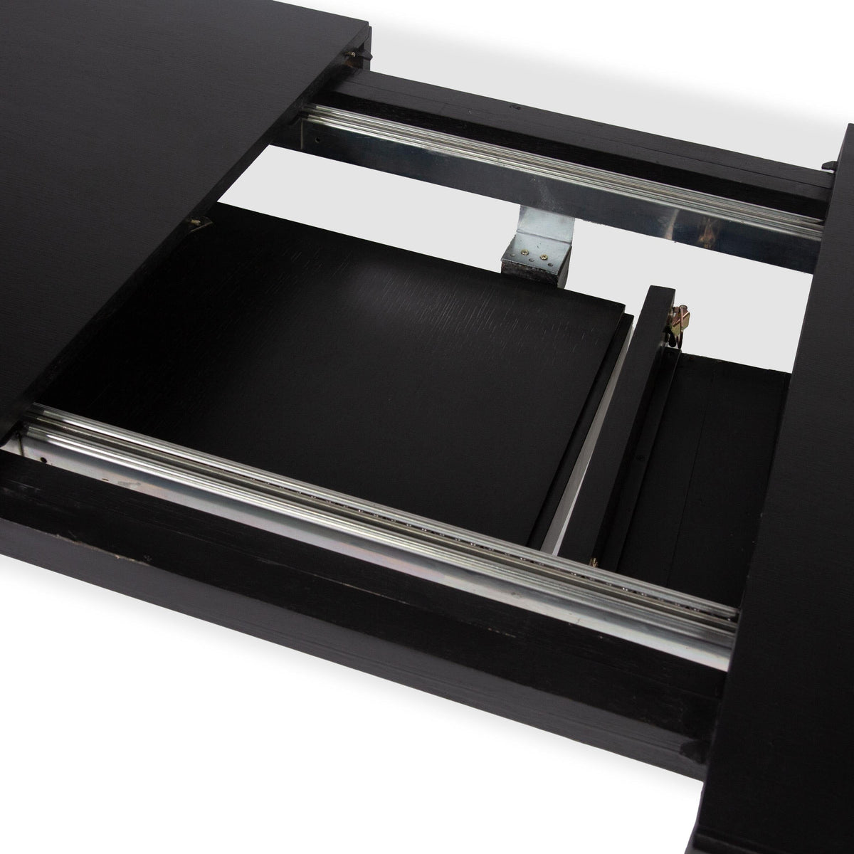 Magnus Black Wood Dining Table - Extendable - Laura James