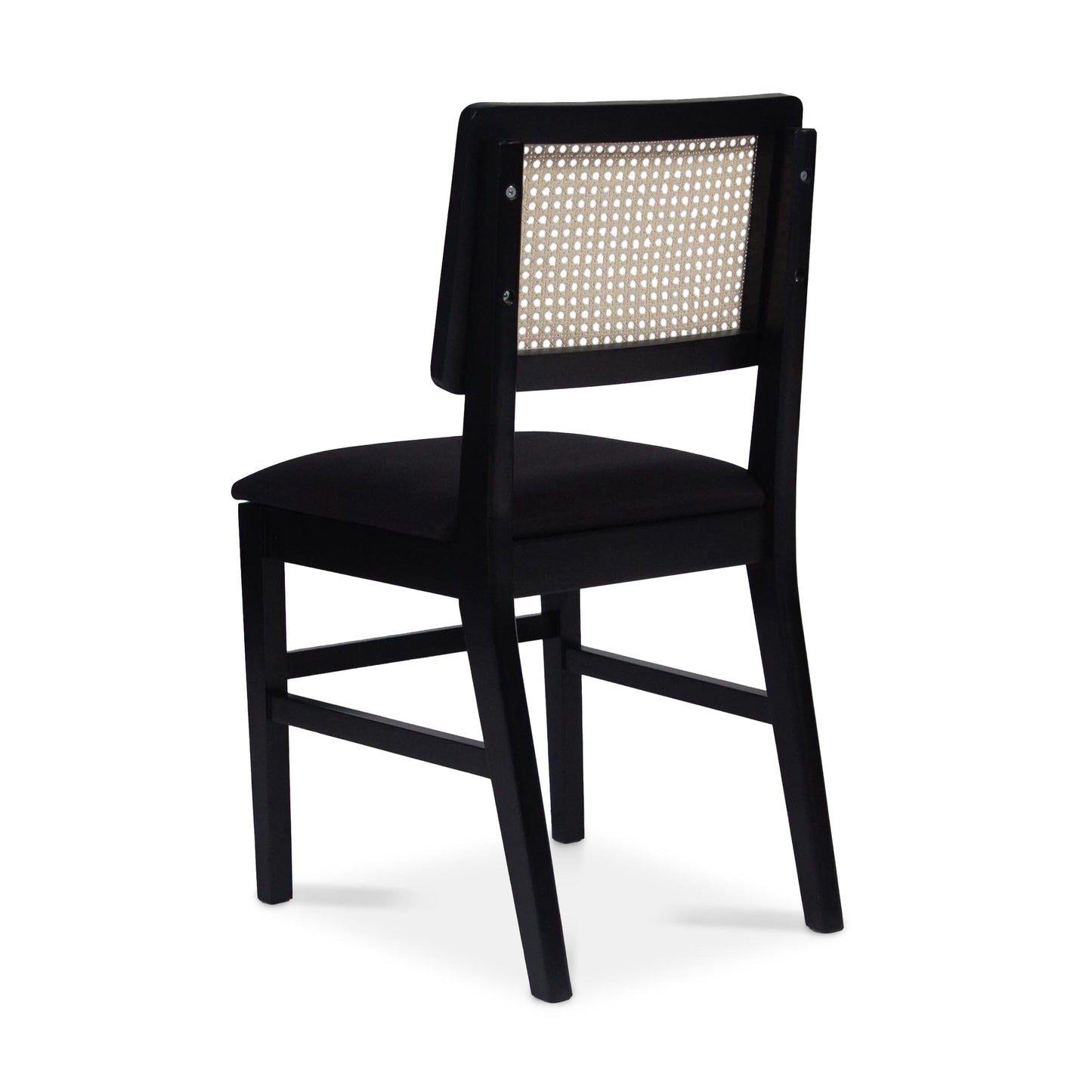 Charlie Black Dining Chairs - Set of 2 - Laura James