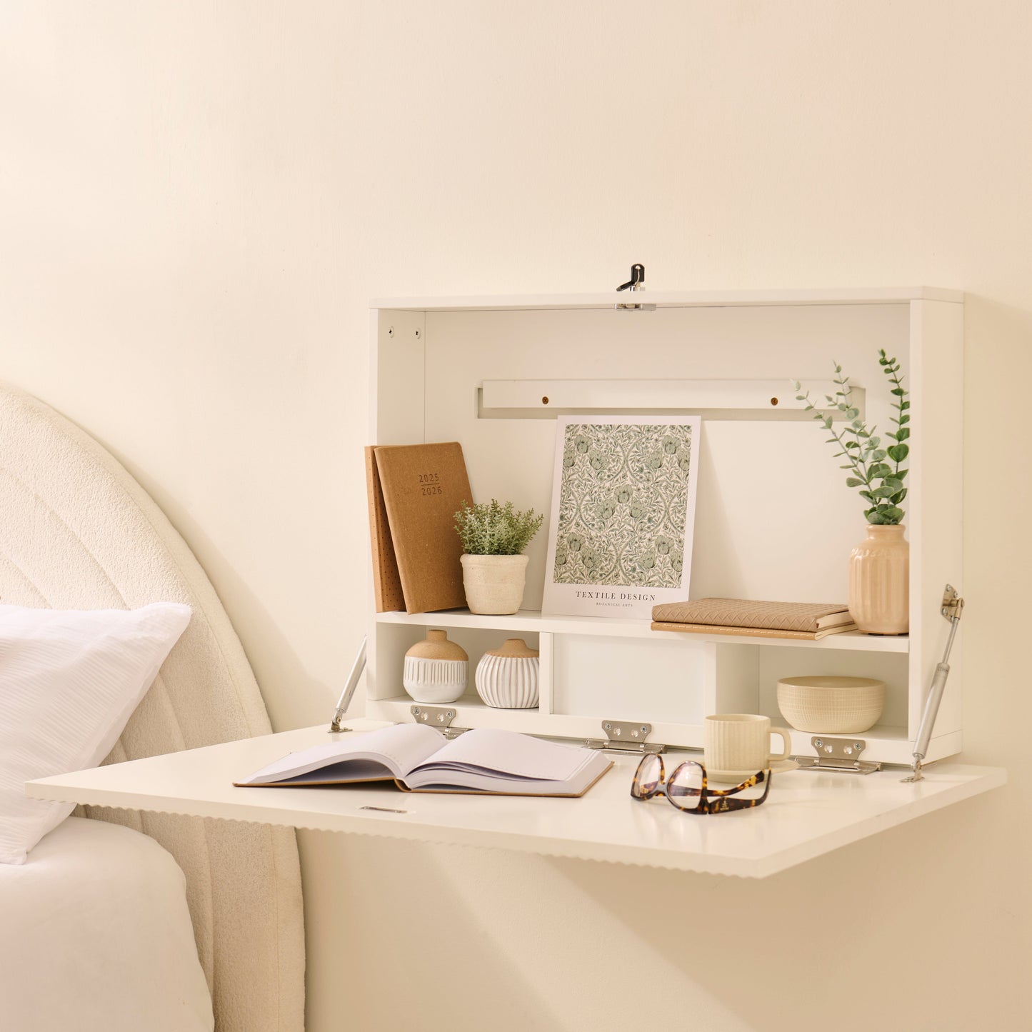 Linden Folding Desk - Snow White - Laura James