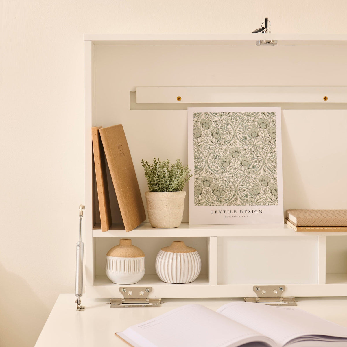 Linden Folding Desk - Snow White - Laura James