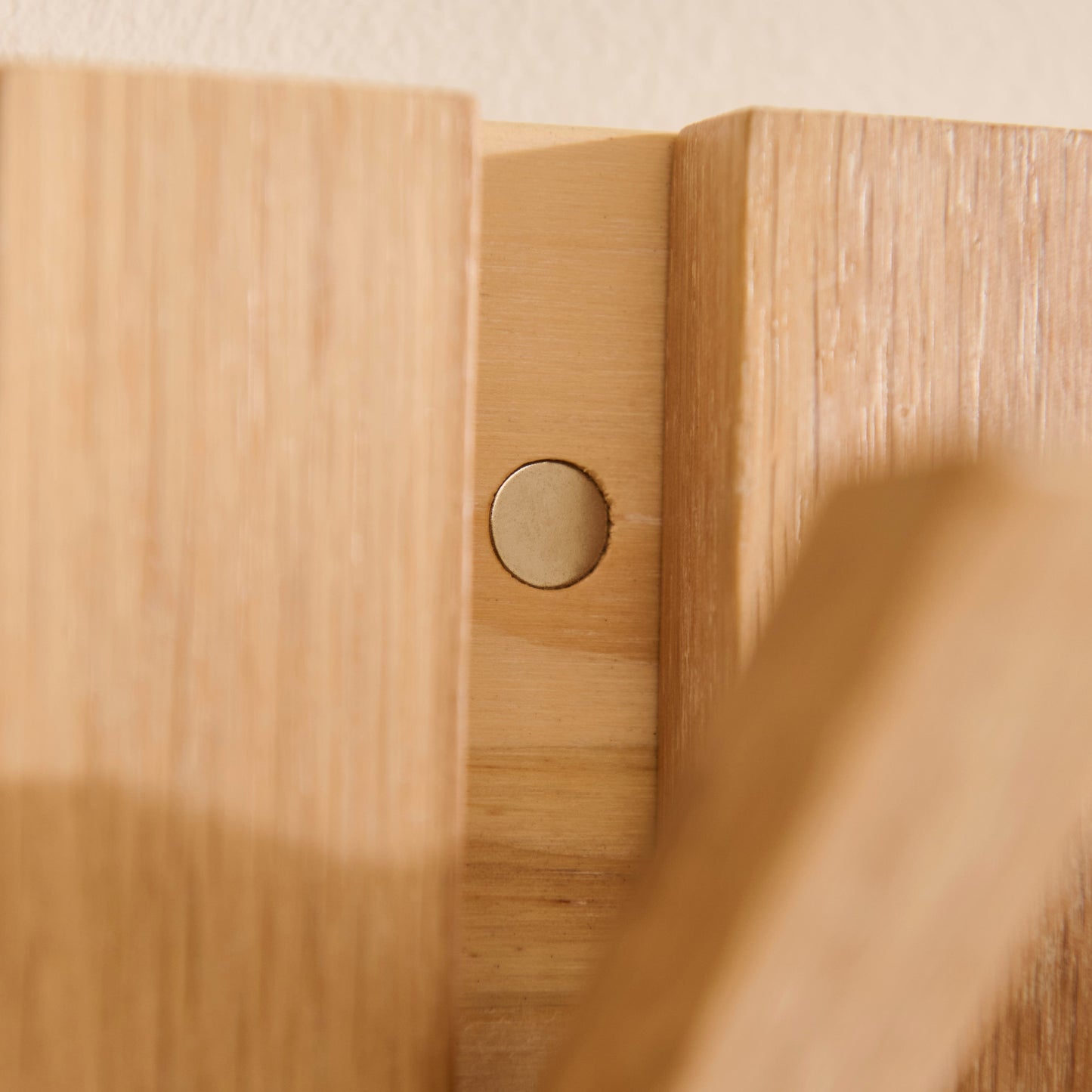 Lowell WhitewashOak Folding Coat Rack - Laura James