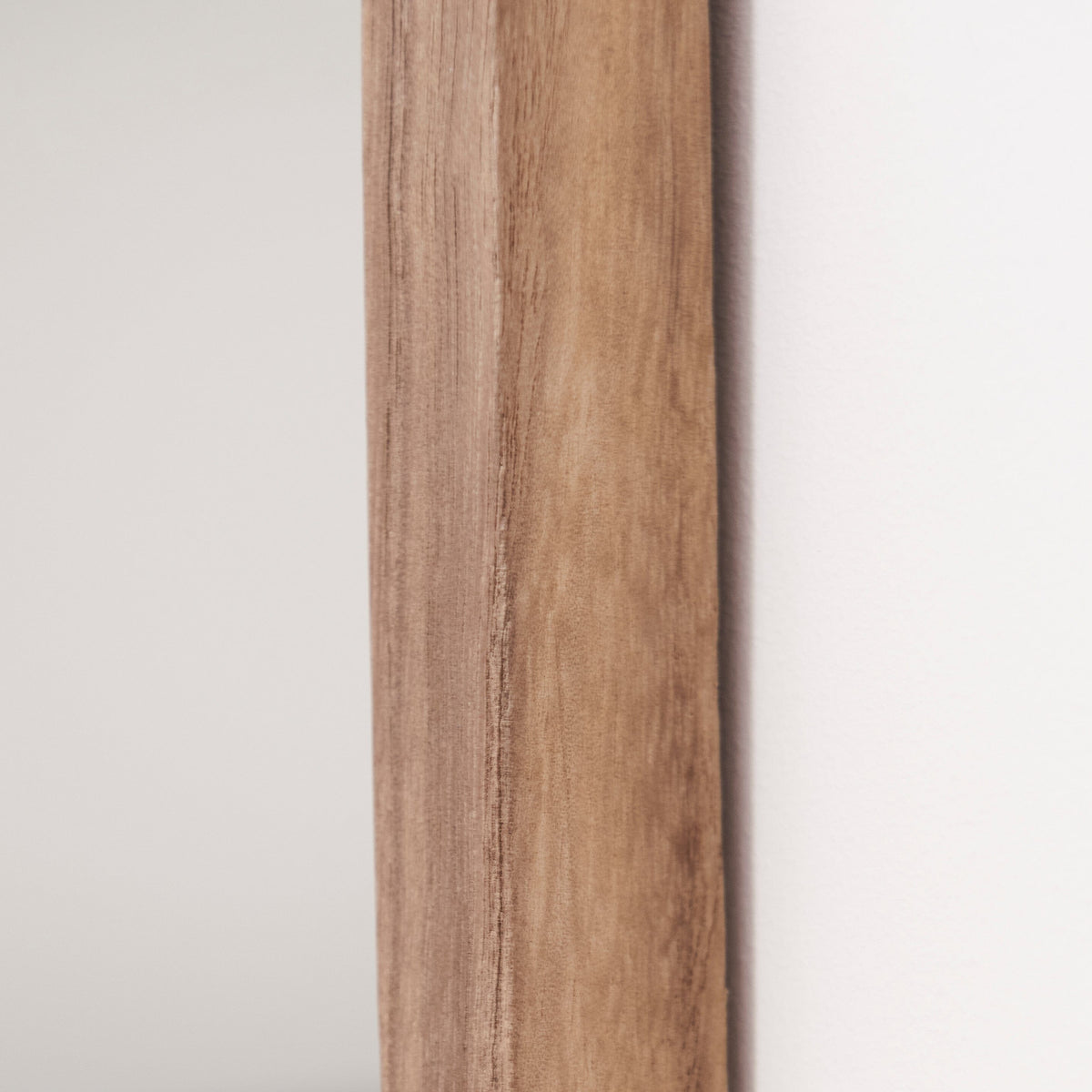 Lowesby 60x40cm Wooden Mirror - Natural - Laura James