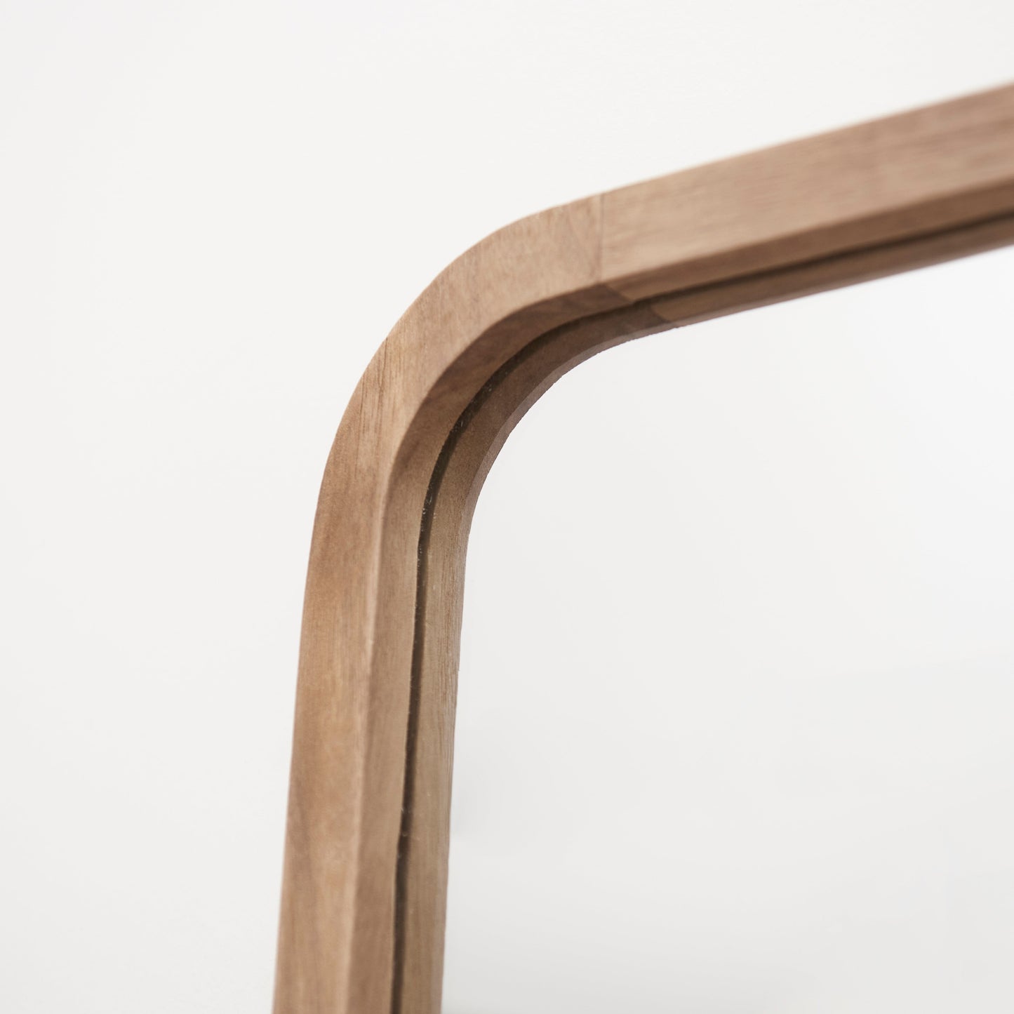 Lyndon 60x40cm Wooden Mirror - Natural - Laura James