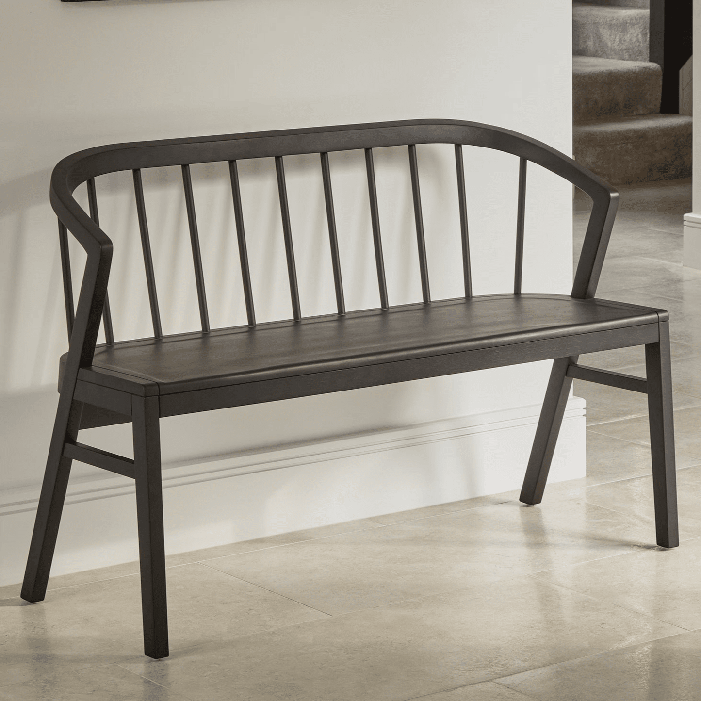 Mabel 3 Seater Bench - Black Oak - Laura James